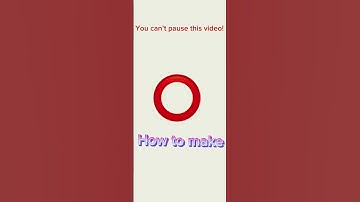 How to make a “you can’t pause this video” short! #tutorial #fyp #youtubeshort