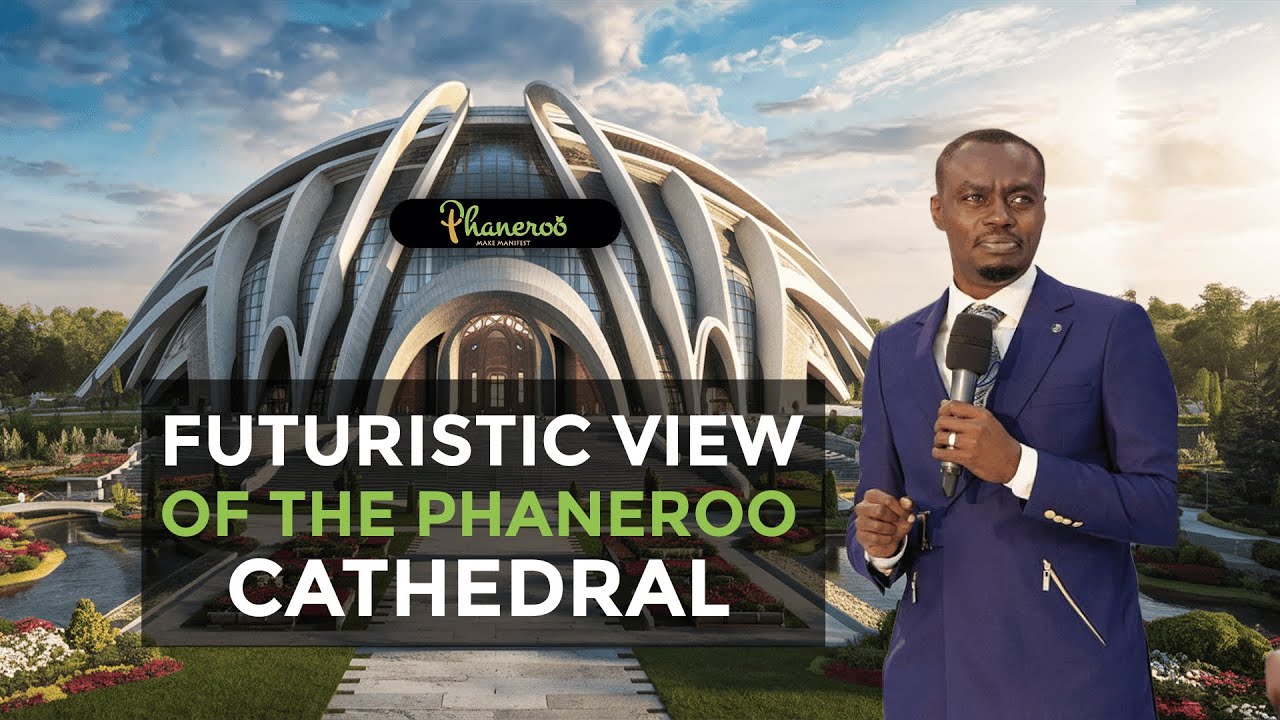Futuristic view of the Phaneroo Cathedral.