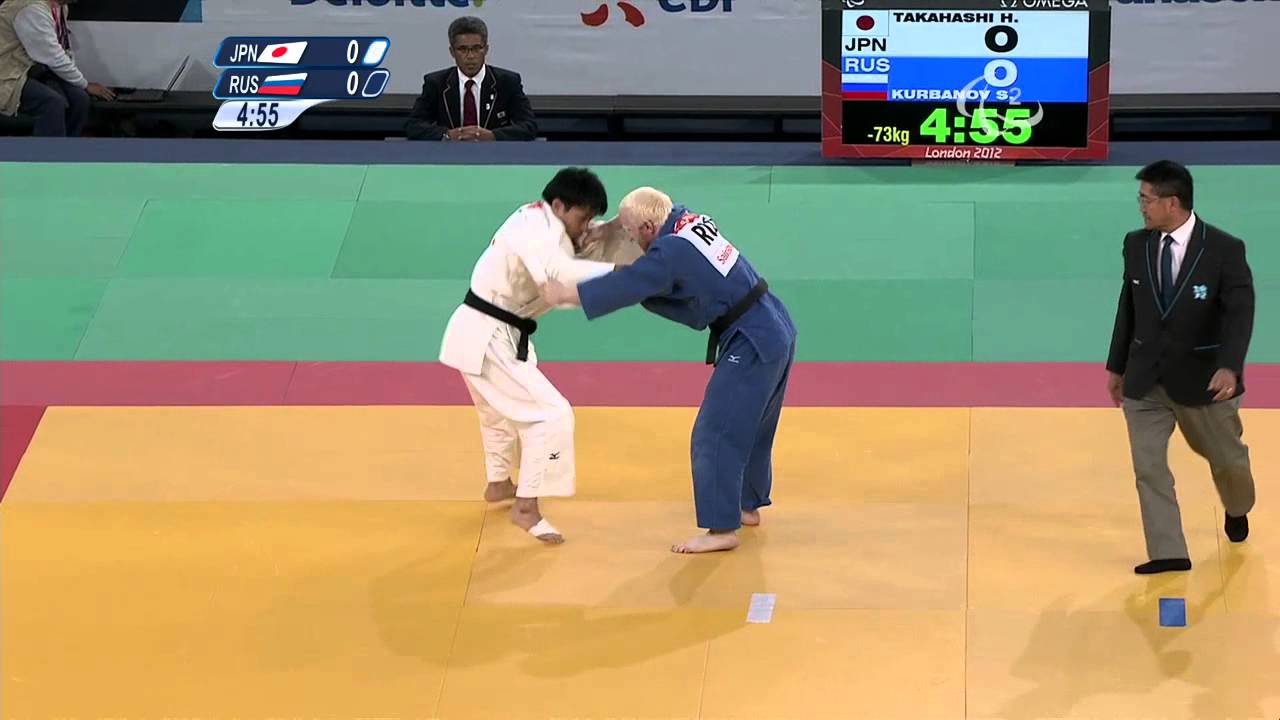 Дзюдо – Япония против России – мужчины, до 73 кг, бронзовая медаль, поединок A – Паралимпийские и...
