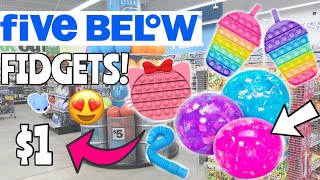 Fidget Toy Shopping at Five Below!  THEY HAVE POP ITS *NO BUDGET FIDGET SHOPPING SPREE*