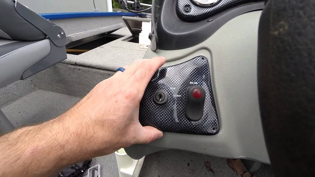 How to replace ignition in a 2011 Bass Tracker ProTeam 175TX - YouTube