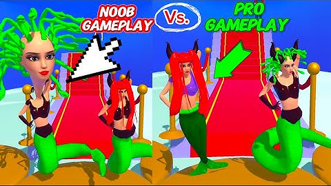 Build A Queen Royal Beauty! Level 5-7 Noob and Perfect Gameplay! NEW UPDATE GAME @monchinghagus