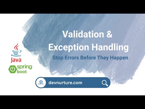 Validation & Exception Handling in Spring Boot | Best Practices Tutorial
