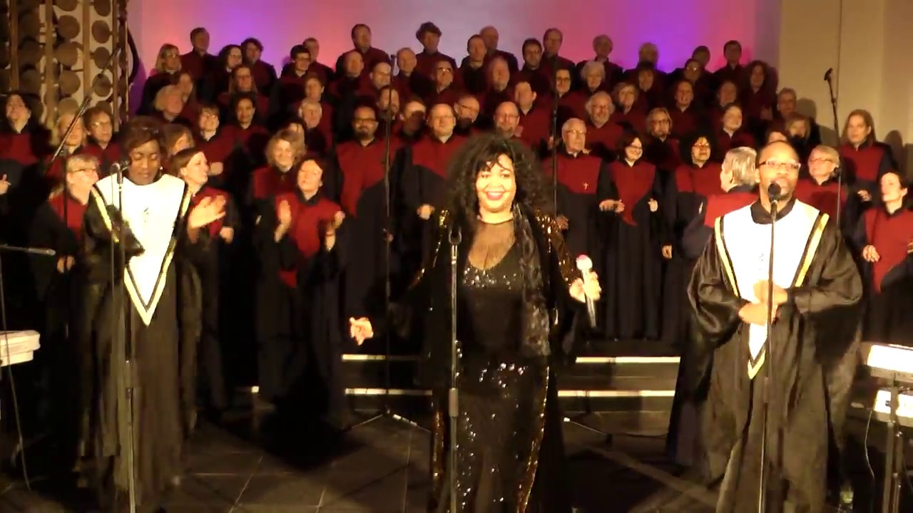 "Deborah Woodson  & Gospelmates"  - " BLACK & WHITE Konzert in Köln.