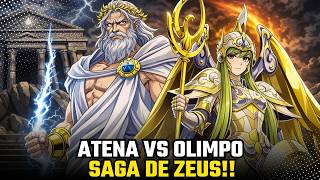 Athena Vs Zeus La Batalla Que Cambiará Saint Seiya
