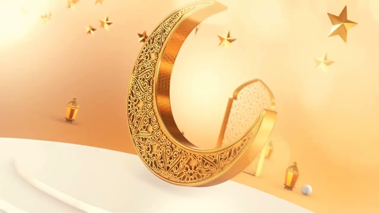 Ramadan Greeting Video || Ramadan Kareem 3D video intro