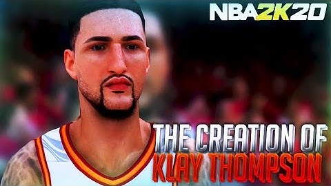 NBA 2K20 - How To Create/Be A Clone Of Klay Thompson