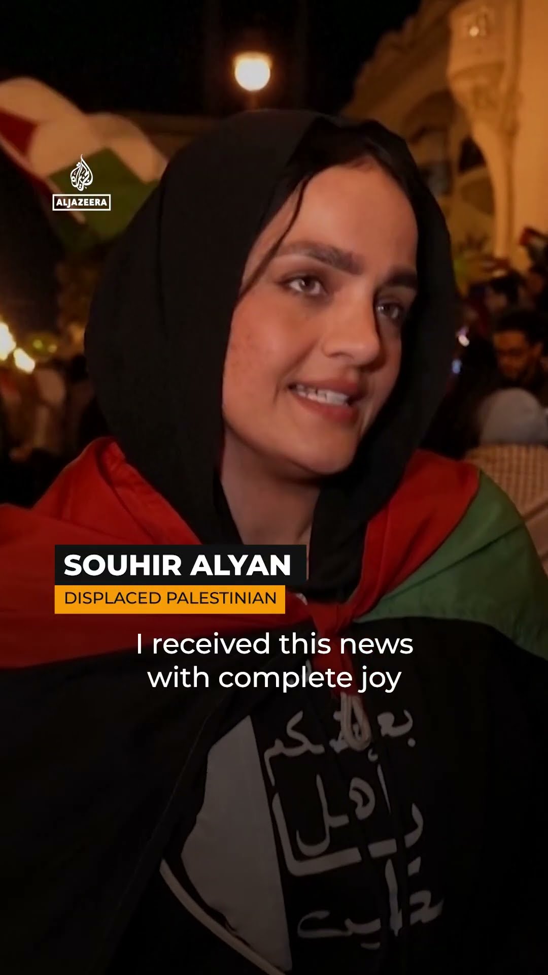 Celebrations across the world after Gaza ceasefire deal is announced | AJ #shorts