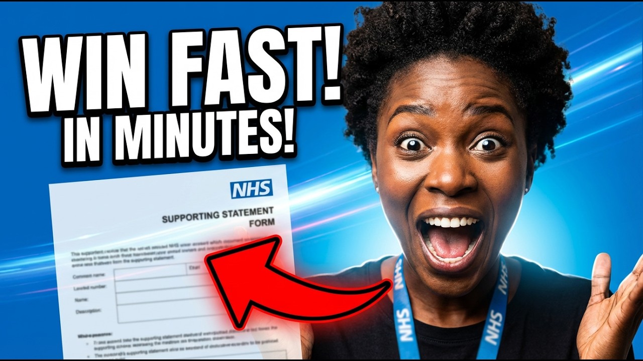 This NHS Supporting Statement Formula Actually Works