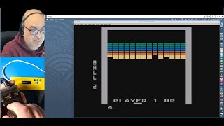 Atari 5200 Controllers on Mac OS with Analog games like Super Breakout & Missile Command on Emulator