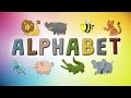 Abc learning kids learning the animal alphabet  alphabet animals letters  alphabet song