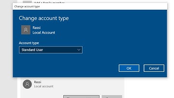 how to change standard user to administrator in windows 10