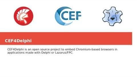 Atualizando os binários/dll do CEF4Delphi em sua aplicação