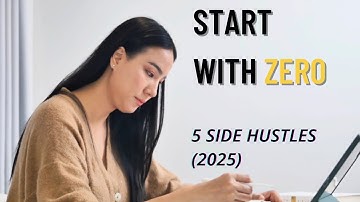 5 Easy Side Hustles You Can Start With ZERO Money (2025)