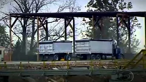 Como se transporta à soja?