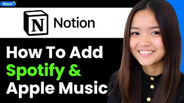 How to Add Spotify & Apple Music to Notion 2026 (Step By Step)