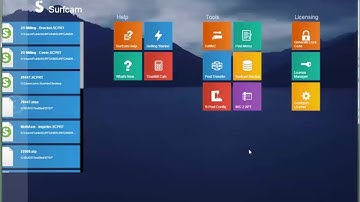 Surfcam Traditional 2016 R2 - Launcher