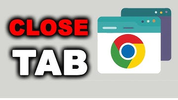 How to close a tab in Google Chrome