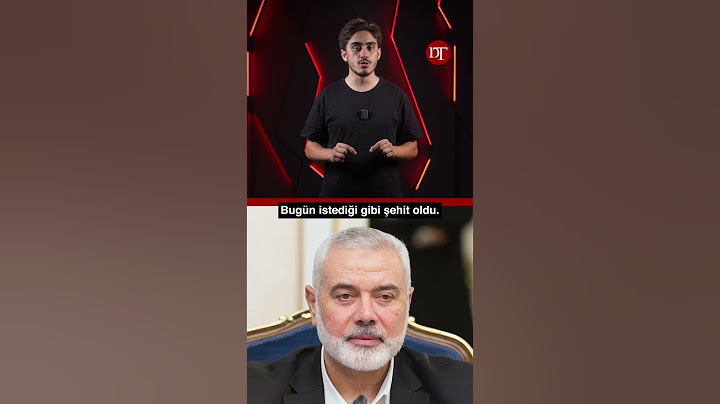 İsrail'in şehit ettiği İsmail Haniye'nin hafızamızdan silinmemesi gereken sözleri