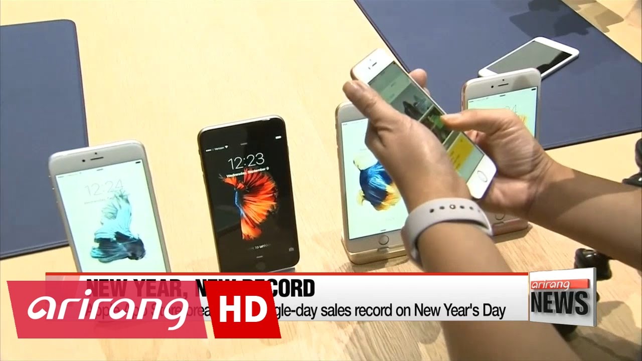 Apple App Store breaks single-day sales record on New Year's Day