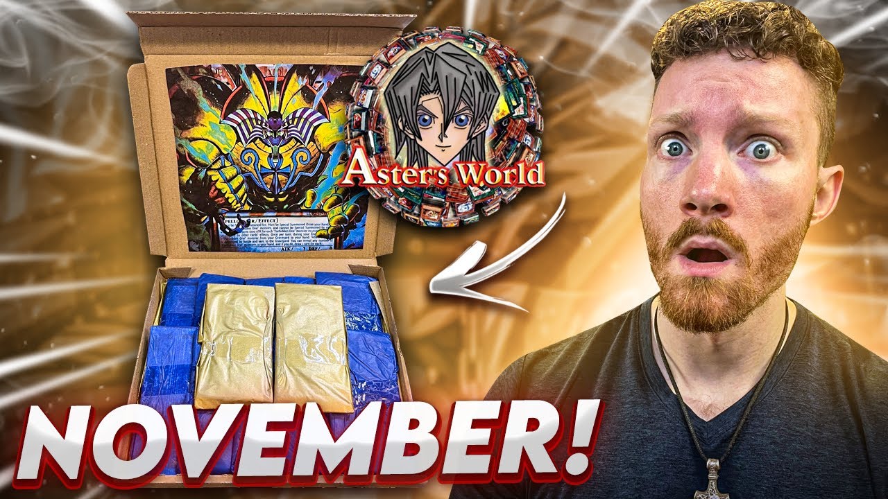 Awesome Packs Inside This Monthly Yugioh Box! (November Special)