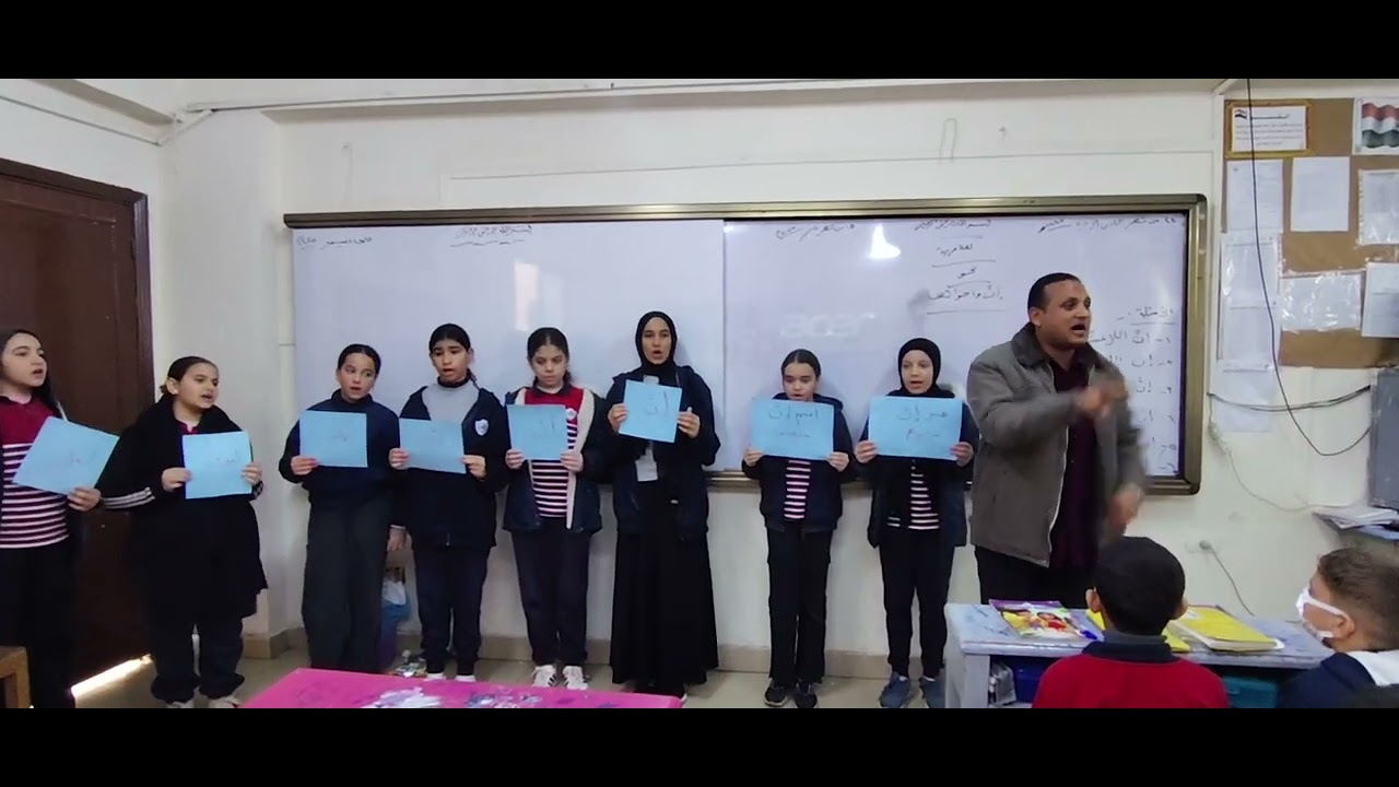 درس إن وأخواتها للصف السادس أ( أنور صلاح)