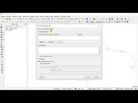 QGIS less distance between points and line   virtual layer