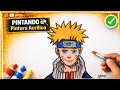 Pintando a NARUTO ???? | Con Pintura Acrílica Paso a Paso ????????️