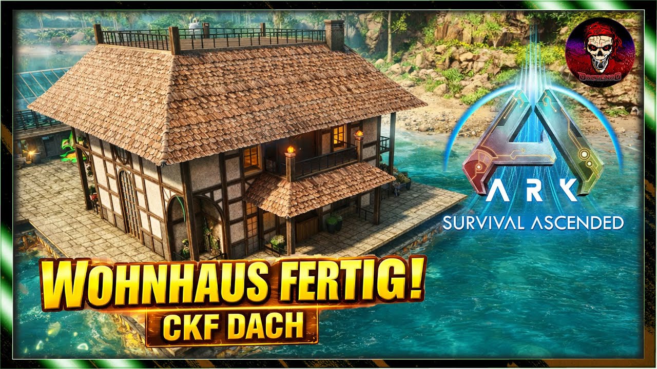 ARK Survival Ascended The Island | #15 | Wohnhaus fertig! CKF Dachbau | Deutsch | 
