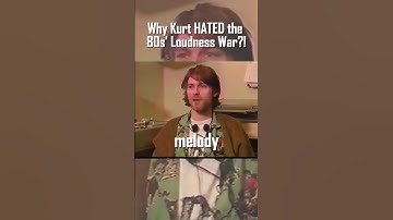 Why Kurt Cobain SLAMS 80s Metal?! | Rare Nirvana Interview in Rio 1993 #shorts #nirvana #90s