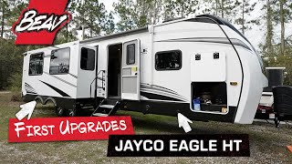 First Round of Upgrades on our Jayco Eagle HT (312BHOK) Travel Trailer Camper.