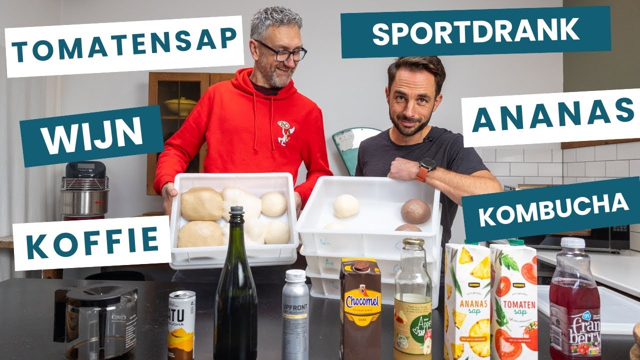 🥤Pizzadeeg maken met alles behalve water