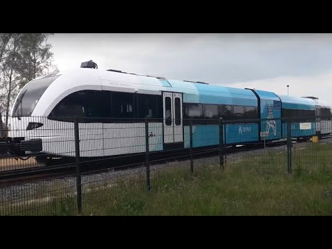 Arriva GTW 231 in nieuwe kleurstelling | Laatste rit van GTW 327 in het rood | Winterswijk