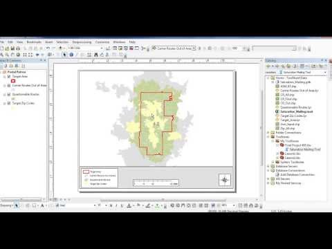 Saturation Mailing Tool for ArcGIS Desktop
