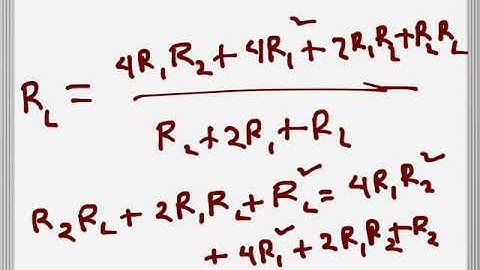 Electrical Engg: Attenuator (problem example)