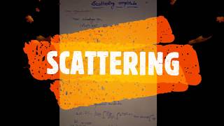 QUANTUM SCATTERING _scattering  amplitude in Born approx.