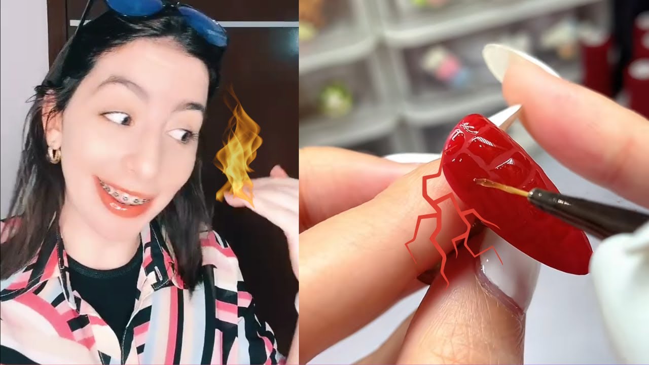 #19 Leidys Sotolongo Con Nail Art 😱❤️ 1 hora De los Mejores Tiktoks de @Leidys Sotolongo 🤣