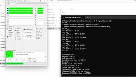 How to Use the ESP Flash Download Tool | Esp32 | Esp8266