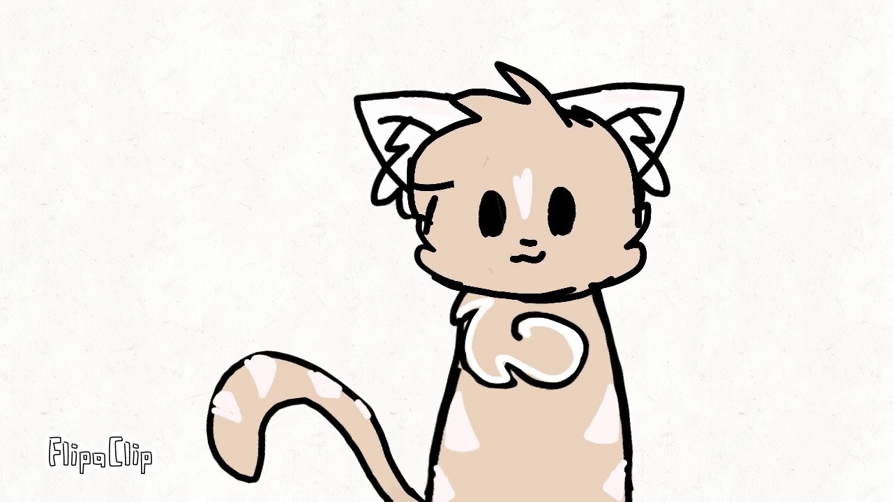 flipaclip kitty circle animation - YouTube