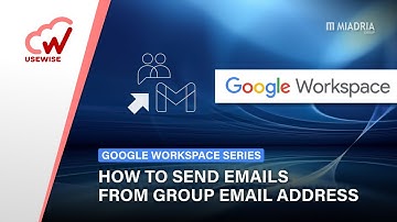 How to send emails from group email address in Google Workspace