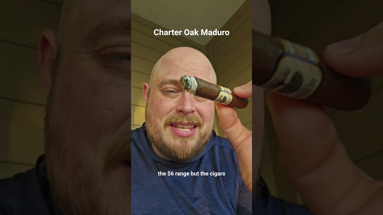Мини-обзор — Charter Oak Maduro Robusto 