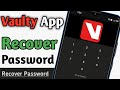 How to recover vaulty app password   recover password vaulty app 