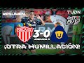 Resumen y goles | Necaxa 3-0 Pumas | Grita México BBVA AP2021 - J5 | TUDN