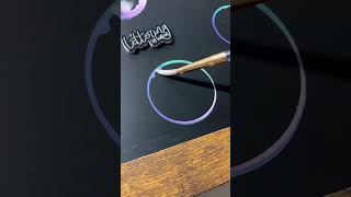 Let’s Make Bubbles!  Using Loddie Doddie chalk markers,