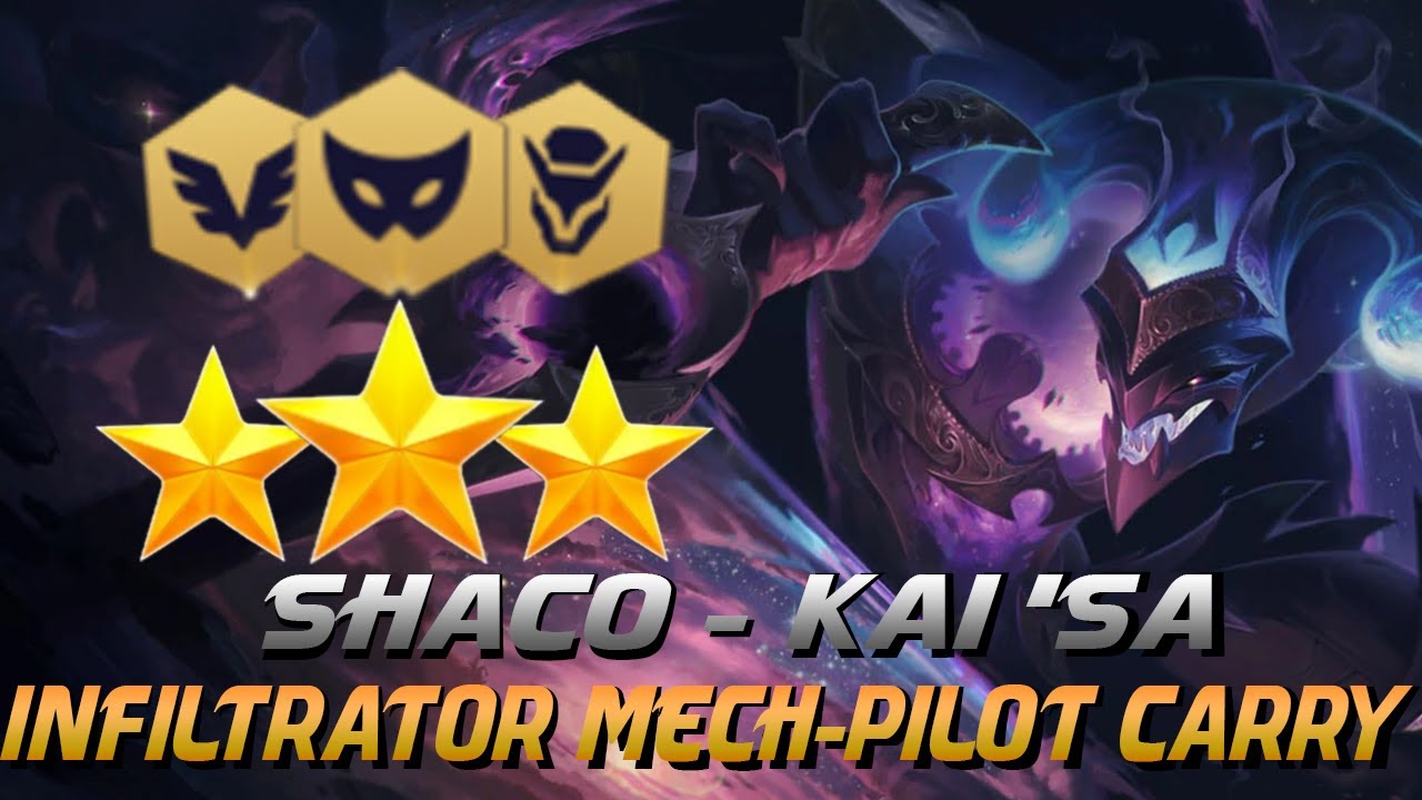 [GDJ #3] Shaco & Kai'Sa - INFILTRATOR MECH-PILOTS CARRY - YouTube