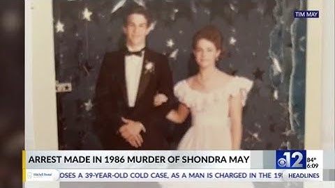 ‘Sole person responsible’: Man arrested for 1986 abduction, death of Shondra May