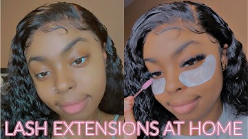 HOW TO: LASH EXTENSIONS AT HOME FT. VEYELASH | AFFORDABLE LASH TECH NECESSITIES