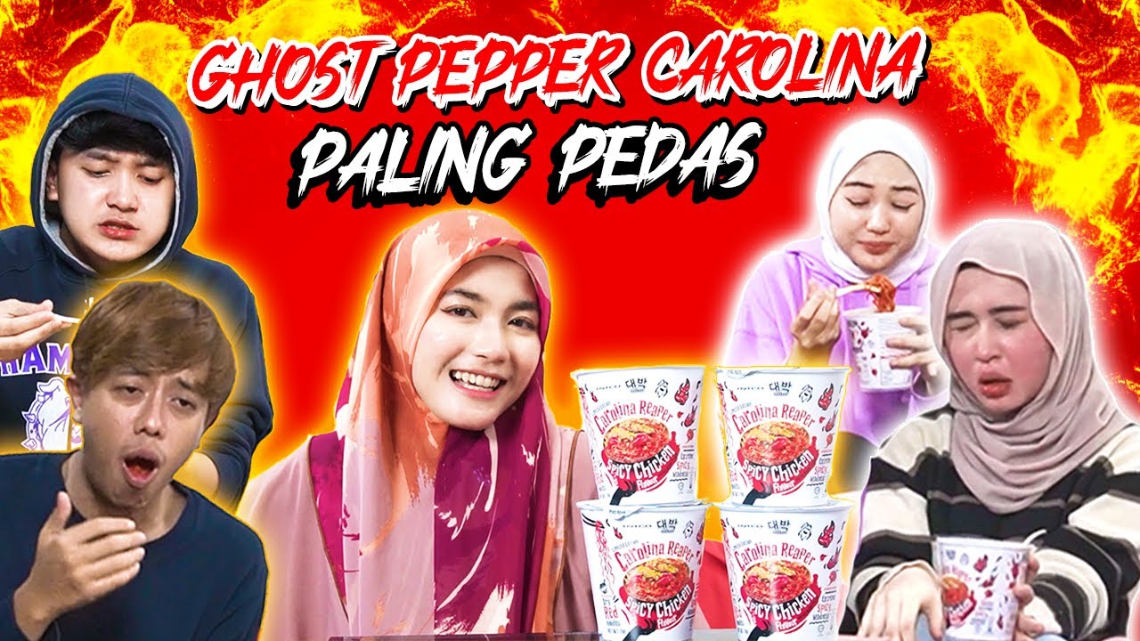 SEMUA MEN4NGIS MAKAN GHOST PEPPER CAROLINA REAPER PALING PEDAS DI DUNIA !!