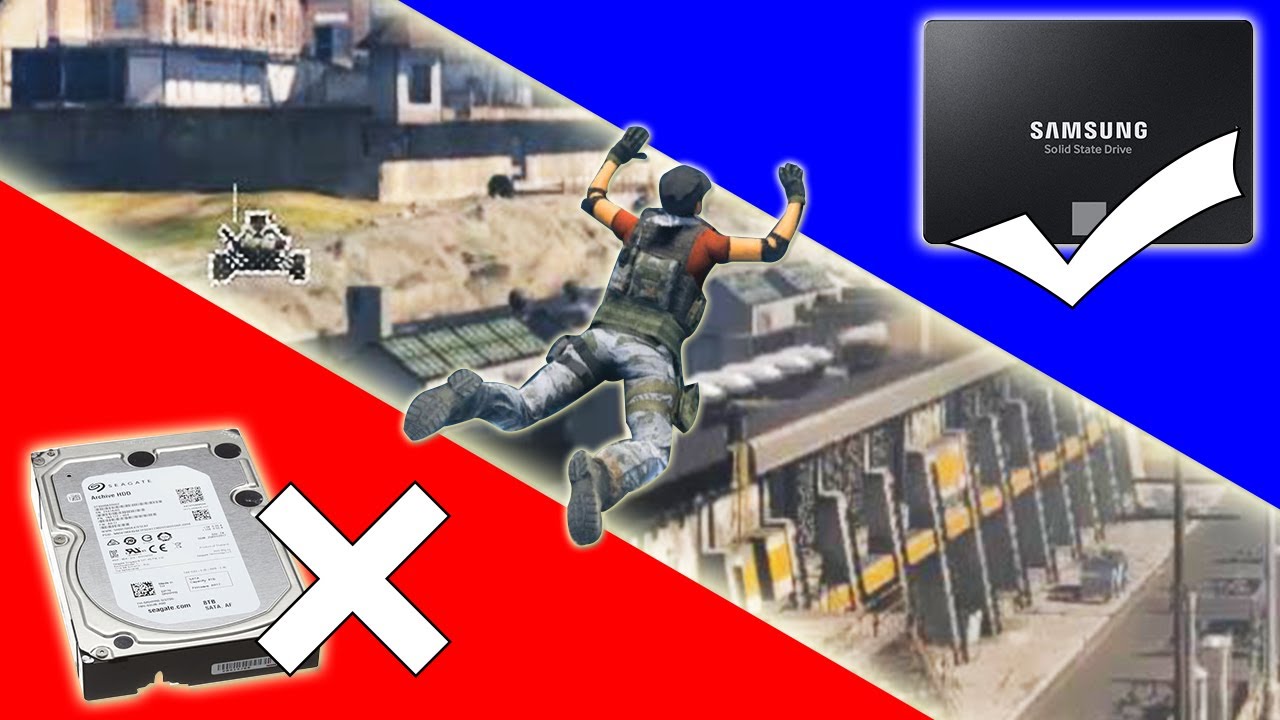 Call of Duty Warzone Bug!  Why you should use a SSD instead of an old HDD on PC!