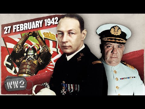 131 - Japan Destroys Allied Armada in Biggest Naval Battle in Decades  - WW2 - February 27, 1942